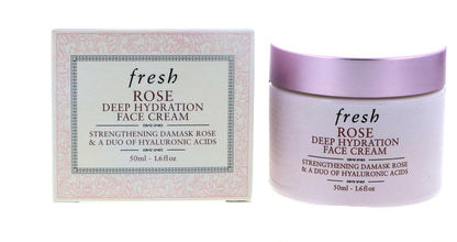 Fresh Rose Deep Hydration Strengthening Face Cream – 1.6 oz | Intense Moisturizer for Radiant Skin Avelisse