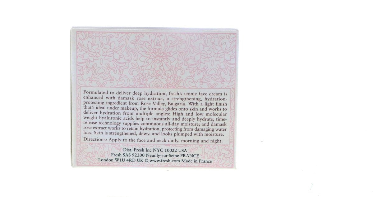 Fresh Rose Deep Hydration Strengthening Face Cream – 1.6 oz | Intense Moisturizer for Radiant Skin Avelisse