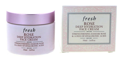 Fresh Rose Deep Hydration Strengthening Face Cream – 1.6 oz | Intense Moisturizer for Radiant Skin Avelisse