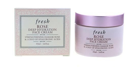 Fresh Rose Deep Hydration Strengthening Face Cream – 1.6 oz | Intense Moisturizer for Radiant Skin Avelisse