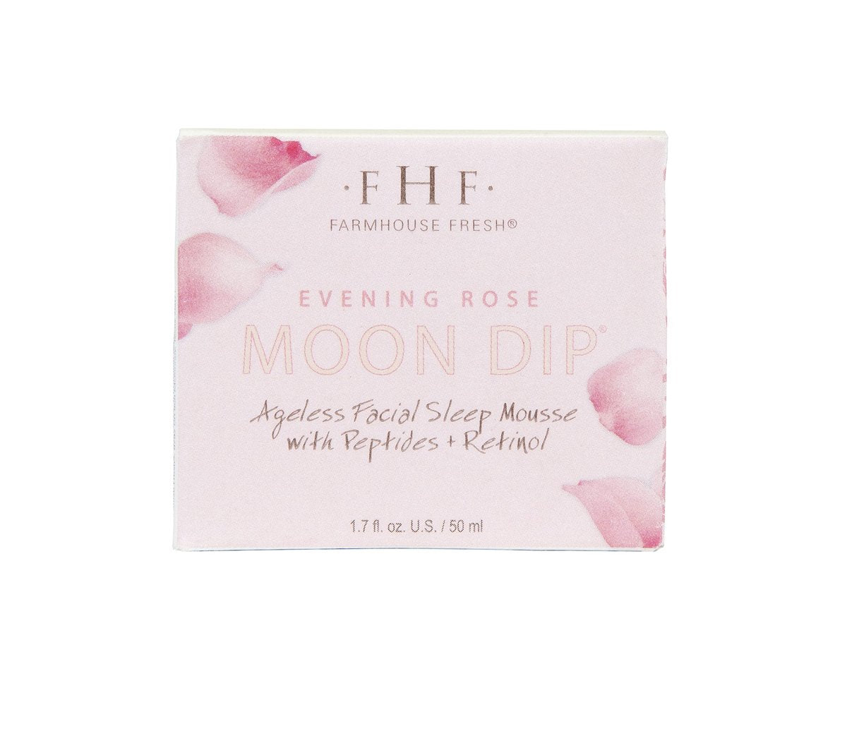 FarmHouse Fresh Evening Rose Moon Dip – Retinol Night Cream with Peptides & Vitamin C – 1.7 Fl Oz Avelisse