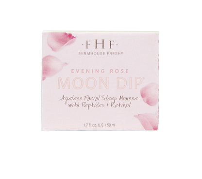 FarmHouse Fresh Evening Rose Moon Dip – Retinol Night Cream with Peptides & Vitamin C – 1.7 Fl Oz Avelisse