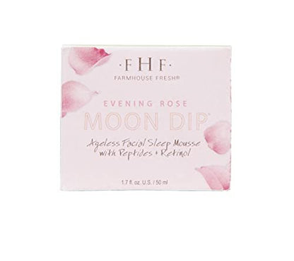 FarmHouse Fresh Evening Rose Moon Dip – Retinol Night Cream with Peptides & Vitamin C – 1.7 Fl Oz Avelisse