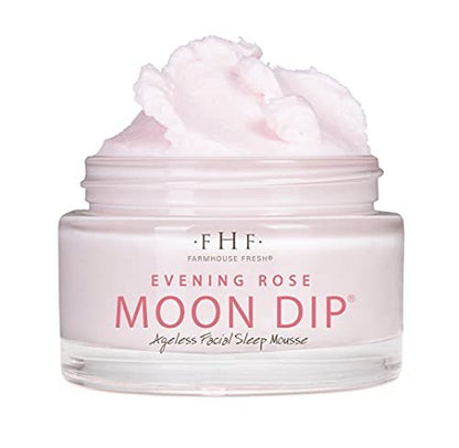 FarmHouse Fresh Evening Rose Moon Dip – Retinol Night Cream with Peptides & Vitamin C – 1.7 Fl Oz Avelisse
