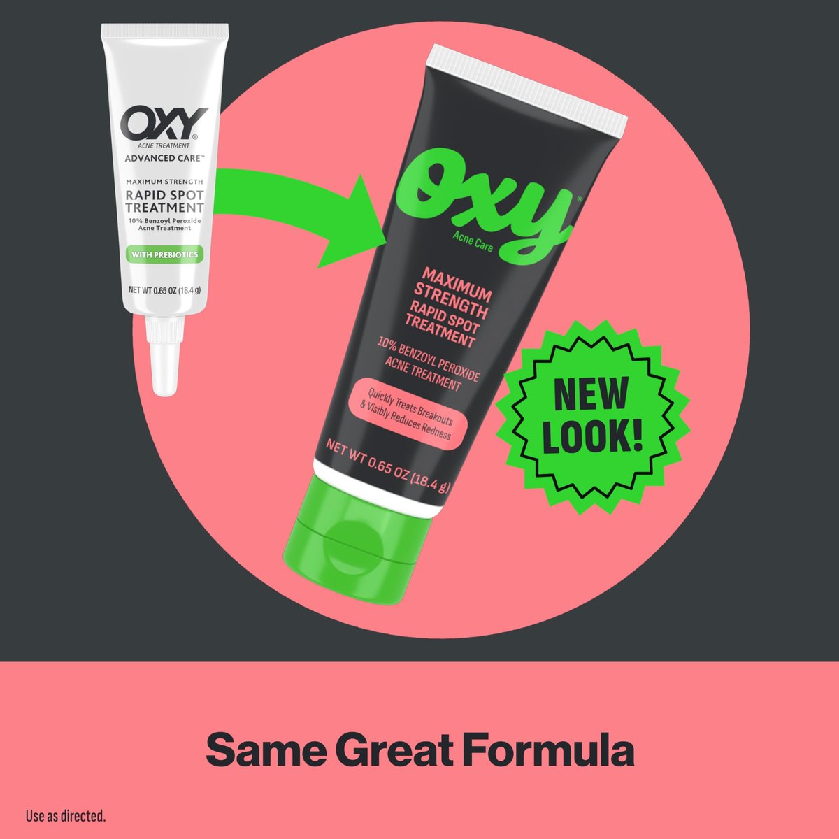 Oxy Rapid Acne Spot Treatment - Maximum Strength 10% Benzoyl Peroxide Acne Cream for Face & Body, 1 oz - görsel 11