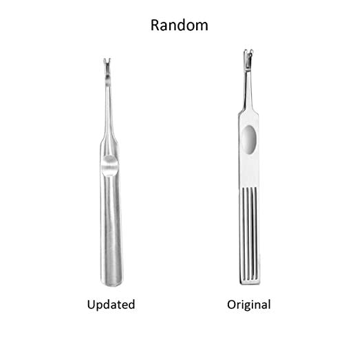 6-Piece Stainless Steel Cuticle Pusher Set - Professional Manicure & Pedicure Tools for Fingernails and Toenails - görsel 7