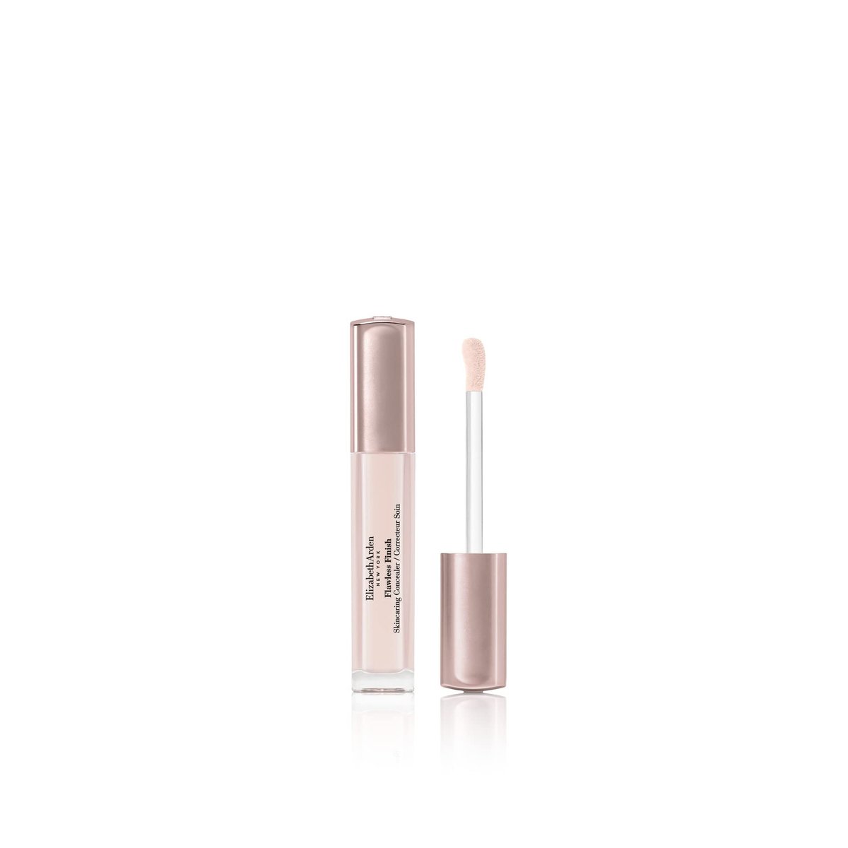 Elizabeth Arden Flawless Finish Skincaring Concealer with Hyaluronic Acid, Vitamin C and E - 145 (Very Fair/Fair), 0.2 oz - görsel 1