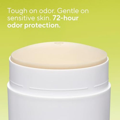 Native Sensitive Deodorant - Aluminum-Free, Baking Soda & Coconut Oil for Sensitive Skin - Aloe & Green Tea, 2.65 oz