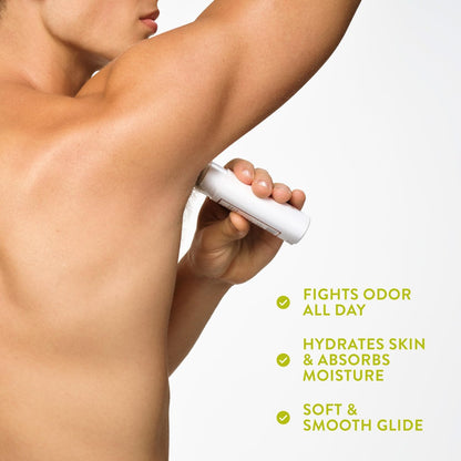 Native Sensitive Deodorant - Aluminum-Free, Baking Soda & Coconut Oil for Sensitive Skin - Aloe & Green Tea, 2.65 oz