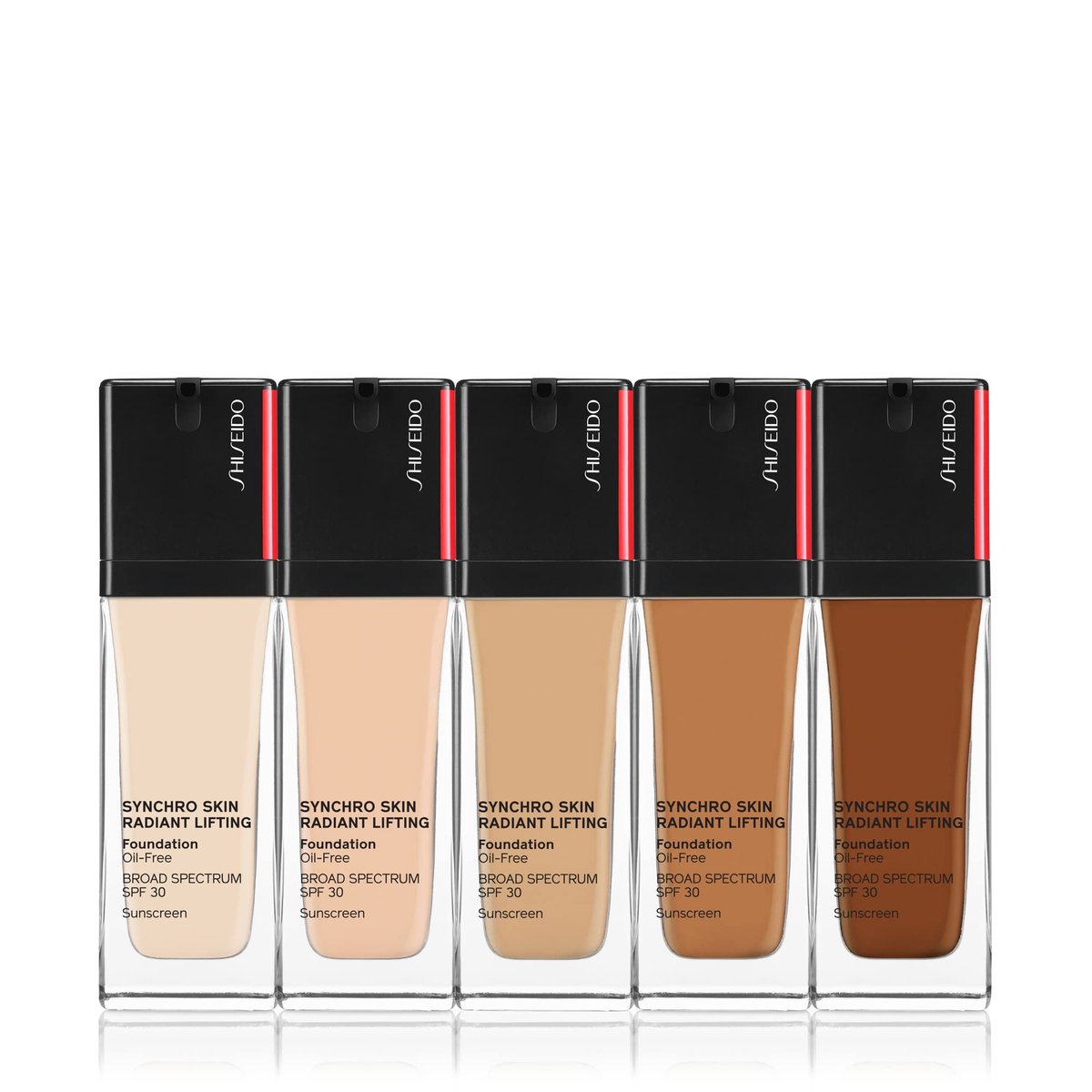 Shiseido Synchro Skin Radiant Lifting Foundation SPF 30 - 440 Amber - 30 mL - Medium-to-Full Buildable Coverage, 24-HR Hydration, Transfer & Crease Resistant - görsel 9