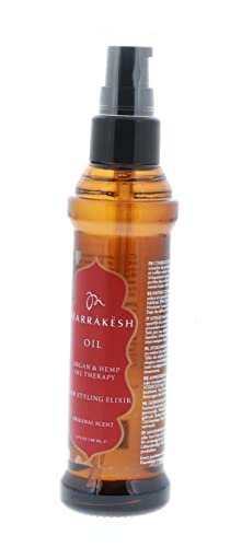 Ula-style Marrakesh Oil Hair Styling Elixir - 2 fl oz | Nourishing Hair Treatment Oil for Smooth, Shiny & Frizz-Free Hair Avelisse