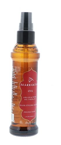 Ula-style Marrakesh Oil Hair Styling Elixir - 2 fl oz | Nourishing Hair Treatment Oil for Smooth, Shiny & Frizz-Free Hair Avelisse