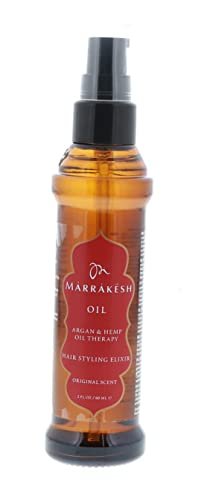 Ula-style Marrakesh Oil Hair Styling Elixir - 2 fl oz | Nourishing Hair Treatment Oil for Smooth, Shiny & Frizz-Free Hair Avelisse