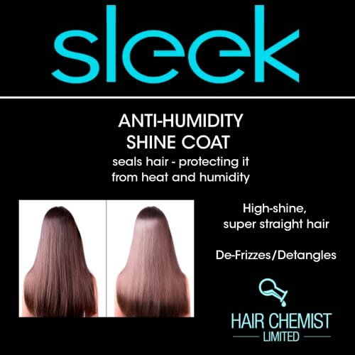 Hair Chemist SLEEK Anti Humidity Shine Coat - 3 oz. | Frizz-Free, Alcohol-Free Hair Spray - görsel 8