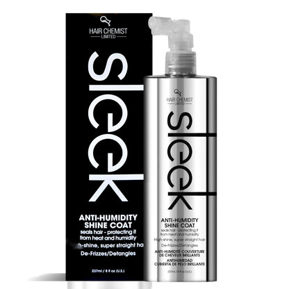 Hair Chemist SLEEK Anti Humidity Shine Coat - 8 oz Clear Hair Spray for Frizz Control Avelisse