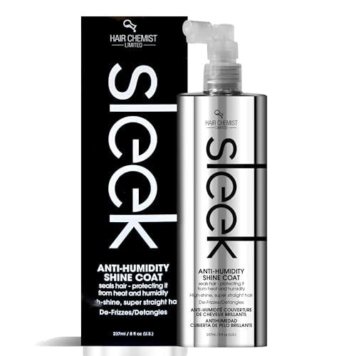 Hair Chemist SLEEK Anti Humidity Shine Coat - 8 oz Clear Hair Spray for Frizz Control Avelisse