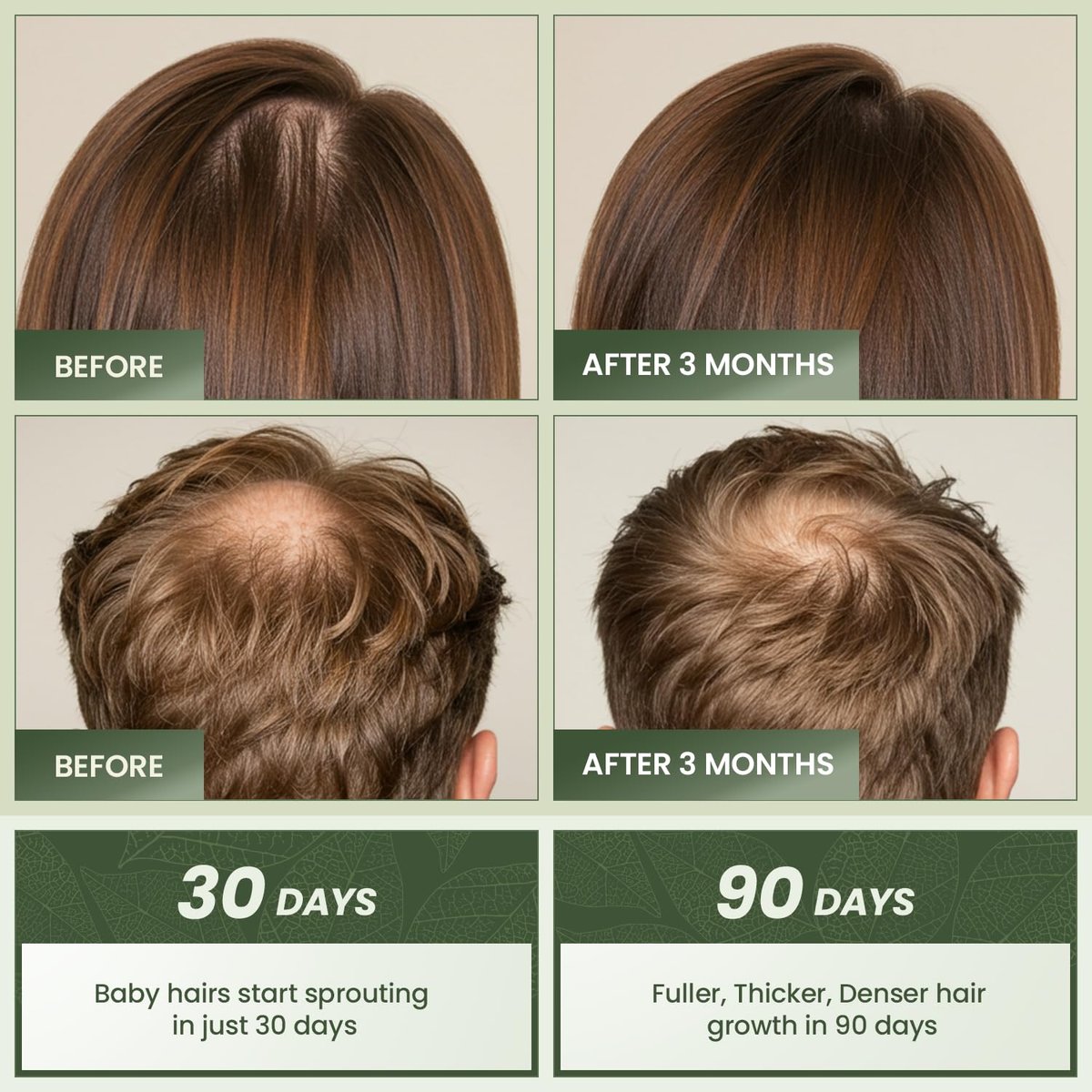 Essynaturals Hair Growth Oil with Biotin - Caffeine and Castor Oil for Fuller, Thicker, Longer Hair Avelisse