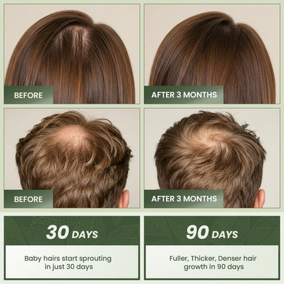 Essynaturals Hair Growth Oil with Biotin - Caffeine and Castor Oil for Fuller, Thicker, Longer Hair Avelisse