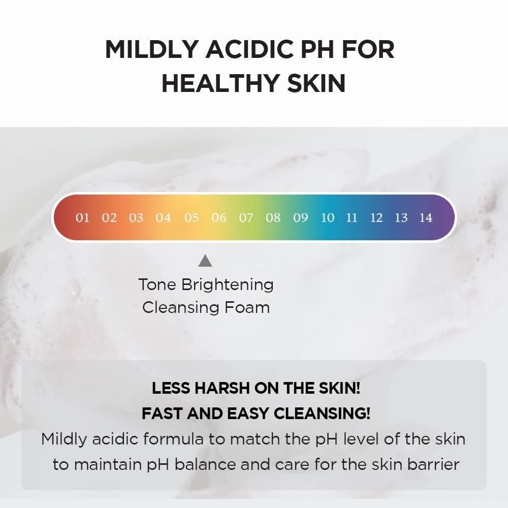 SKIN1004 Tone Glowing Cleansing Gel Foam 125ml | Hydrating Korean Face Cleanser with Centella Asiatica & MadeWhite Avelisse