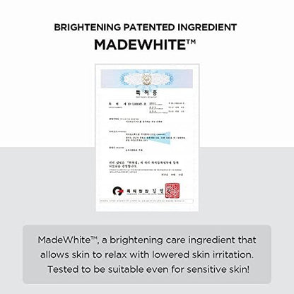 SKIN1004 Tone Glowing Cleansing Gel Foam 125ml | Hydrating Korean Face Cleanser with Centella Asiatica & MadeWhite Avelisse
