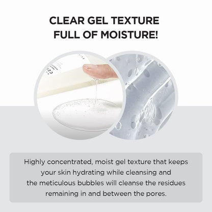 SKIN1004 Tone Glowing Cleansing Gel Foam 125ml | Hydrating Korean Face Cleanser with Centella Asiatica & MadeWhite Avelisse