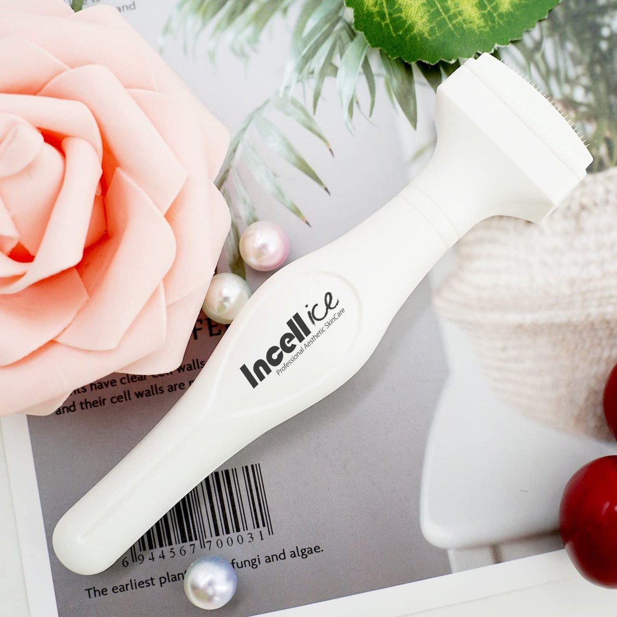 INCELLICE 175 Titanium Microneedle Stamp for Face – 1.0 mm Derma Stamp for Home Use - görsel 7