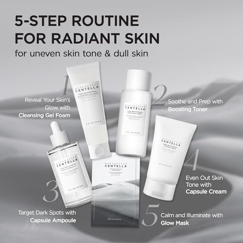 SKIN1004 Tone Balancing Boosting Toner | Korean Centella Toner with Niacinamide & MadeWhite for Uneven Skin Tone | Gentle Exfoliating & Radiant Skin | 7.10 fl.oz / 210ml Avelisse