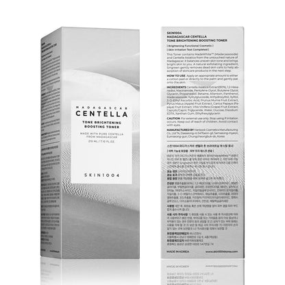 SKIN1004 Tone Balancing Boosting Toner | Korean Centella Toner with Niacinamide & MadeWhite for Uneven Skin Tone | Gentle Exfoliating & Radiant Skin | 7.10 fl.oz / 210ml Avelisse