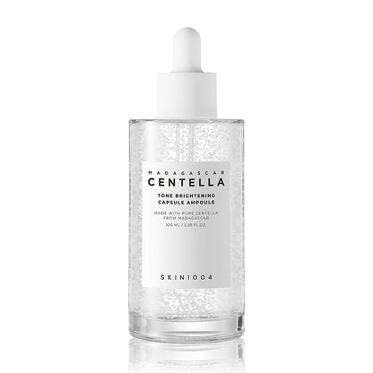 SKIN1004 Madagascar Centella Tone Brightening Capsule Ampoule 100ml - Calming, Moisturizing & Brightening Serum for Sensitive Skin Avelisse