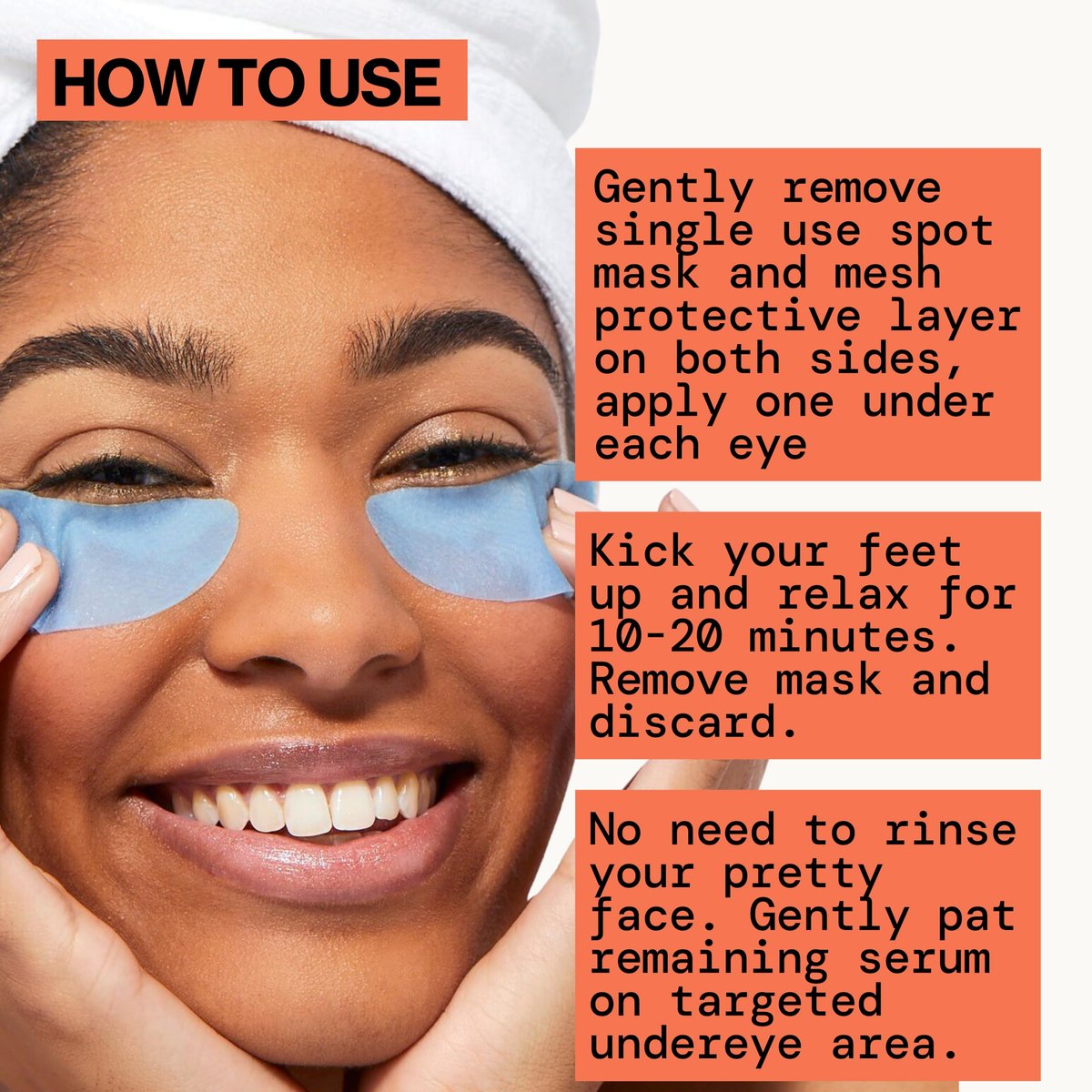 Pacifica Undereye Spot Serum Mask – Bright Eye Vitamin C Mask for Dark Circles & Hydration, Brightening Under Eye Treatment, Vegan & Cruelty-Free, 2 Count - görsel 9