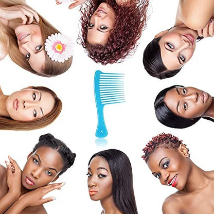 3-Piece Large Wide Tooth Comb Set for Men and Women - Jumbo Rake Hair Comb, Detangler for Long, Curly, Straight, Wet, Dry Hair & Wigs