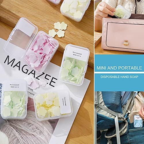 FERCAISH 400 Petal Soap Sheets – Portable Dissolvable Hand Soap for Travel, Camping & Hiking (4 Box Set) - görsel 12