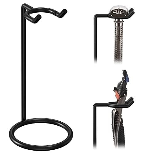 Linkidea Stainless Steel Safety Razor Stand - Tall Black Travel Shaving Razor Holder, Compatible with Gillette Fusion 5 Long Handle Razors - görsel 1