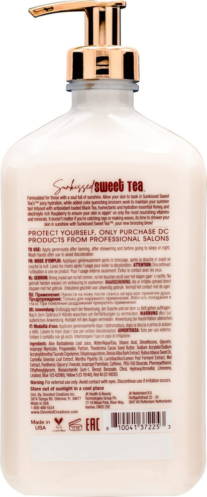 Devoted Creations Sunkissed Sweet Tea Color Extending & Color Building Moisturizer – 18.25 oz Avelisse