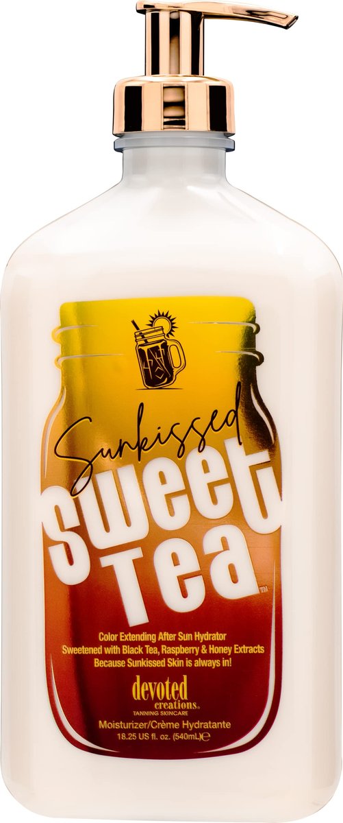 Devoted Creations Sunkissed Sweet Tea Color Extending & Color Building Moisturizer – 18.25 oz Avelisse