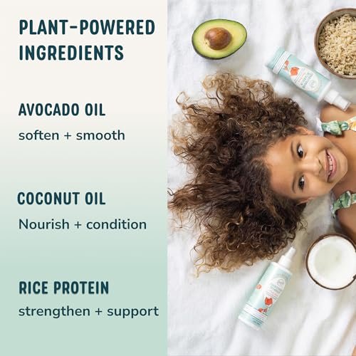 LANE & CO. Kids Hair Detangler Spray - Leave In Conditioner for Knots, Tangles & Frizz, Baby Detangler Spray for Wet or Dry Hair, Vegan, 8 fl oz Avelisse