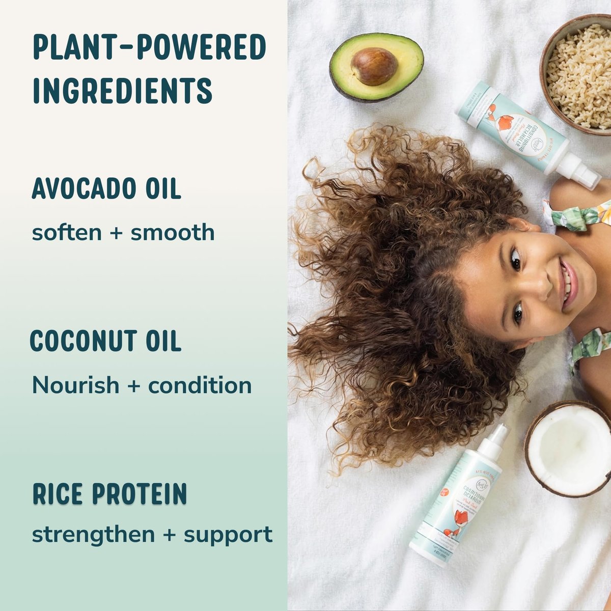 LANE & CO. Kids Hair Detangler Spray - Leave In Conditioner for Knots, Tangles & Frizz, Baby Detangler Spray for Wet or Dry Hair, Vegan, 8 fl oz Avelisse
