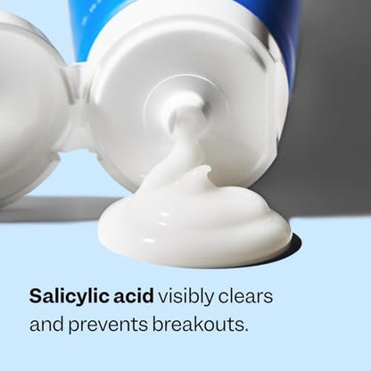 Peach Slices Oil-Free Moisturizer with 2% Salicylic Acid & Hyaluronic Acid - Acne-Prone Skin, Vegan & Cruelty Free, 2.82 oz