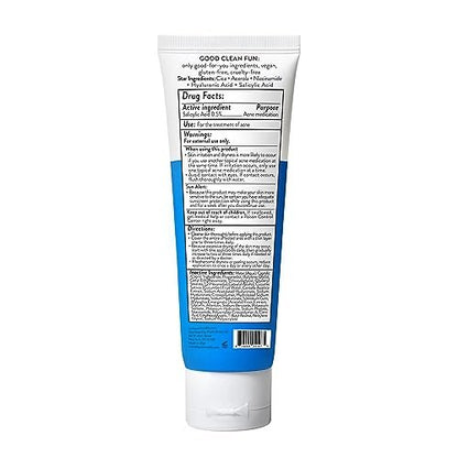 Peach Slices Oil-Free Moisturizer with 2% Salicylic Acid & Hyaluronic Acid - Acne-Prone Skin, Vegan & Cruelty Free, 2.82 oz