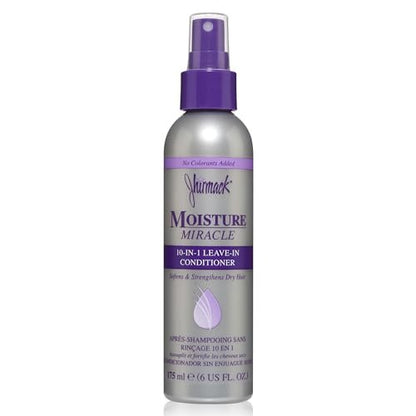 Jhirmack 10-in-1 Leave-In Conditioner Spray | Heat Protectant, Detangler, Shine & Repair | Vitamin E & B5 | 6 Fl Oz
