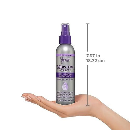 Jhirmack 10-in-1 Leave-In Conditioner Spray | Heat Protectant, Detangler, Shine & Repair | Vitamin E & B5 | 6 Fl Oz