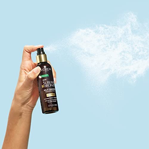 L'Oreal Paris Sublime Bronze Self Tanning Facial Mist - Water-Based with Coconut Water & Vitamin E, 3 fl. oz Avelisse