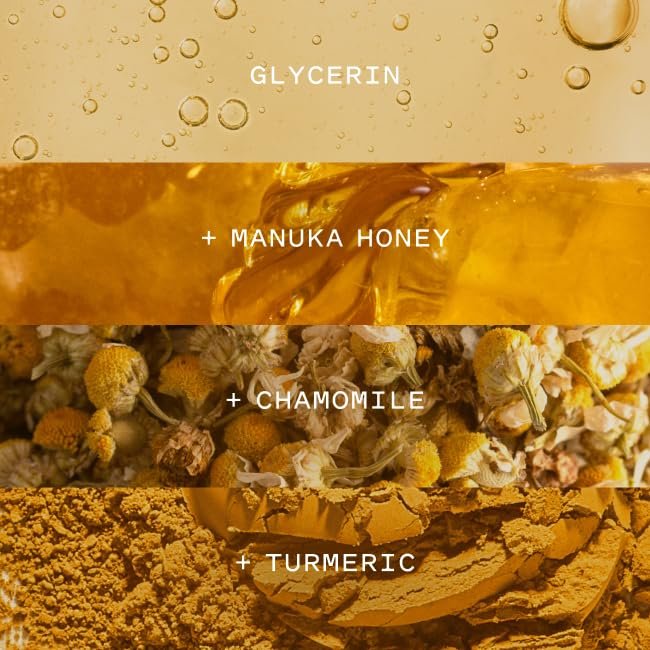 Keys Soulcare Golden Cleanser - Foaming Face Wash with Manuka Honey, Gently Removes Dirt & Makeup, Cruelty-Free, Calming Scent, 5.75 Fl Oz - görsel 3