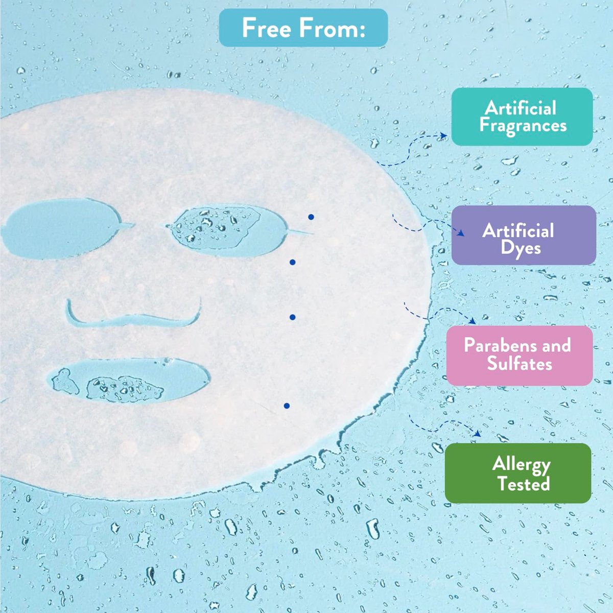 MISS SPA Brightening Bubbling Mask with Vitamin C – Hydrating Facial Sheet Mask for Glowing Skin, Anti-Aging, Dermatologist Tested (4 Pack) - görsel 9