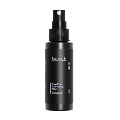 Buttah Skin Aloe Rose Refreshing Mist 4oz - Hydrating Rose Water Face Spray for Men & Women Avelisse