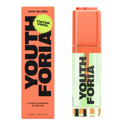 Youthforia BYO Blush - pH Color Changing Blush Oil, Vegan & Cruelty-Free, 0.21 Fl Oz Avelisse
