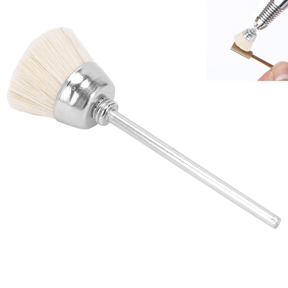 Professional Nail Drill Bit Set Cleaning Brushes – White, for Manicure & Pedicure Nail Art Tools - görsel 7