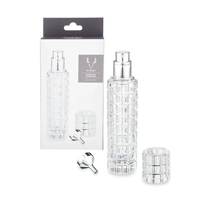 Viski Martini Atomizer - Refillable Bar Sprayer for Vermouth & Bitters, 30ml Stainless Steel Travel Bottle