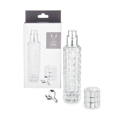 Viski Martini Atomizer - Refillable Bar Sprayer for Vermouth & Bitters, 30ml Stainless Steel Travel Bottle