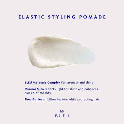 R+Co BLEU Elastic Styling Pomade – Light Hold, Piecey Texture & Structure for Short and Long Hair, 1.7 oz Avelisse